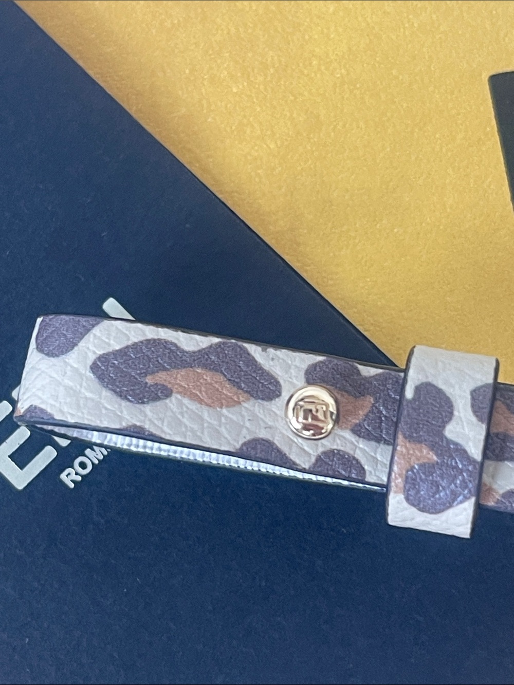 Fendi Best Friends Forever Animal Card Case, - Picture 5 of 8
